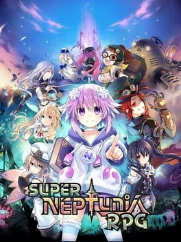 Capa do jogo Super Neptunia RPG