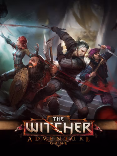 Capa do jogo The Witcher: Adventure Game