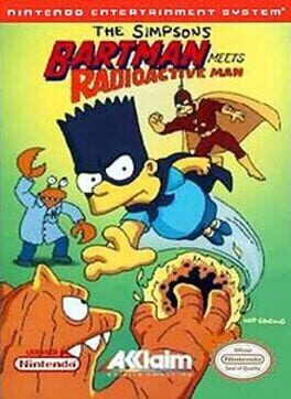 Capa do jogo The Simpsons: Bartman Meets Radioactive Man