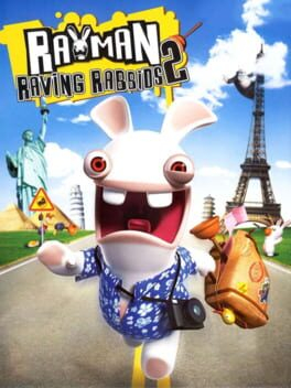 Capa do jogo Rayman Raving Rabbids 2