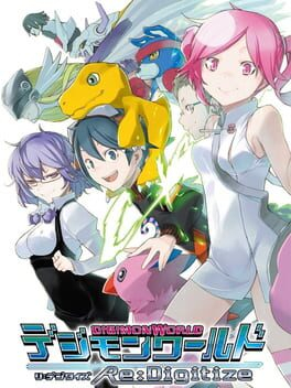 Capa do jogo Digimon World Re:Digitize