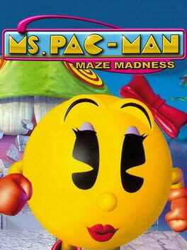 Capa do jogo Ms. Pac-Man Maze Madness
