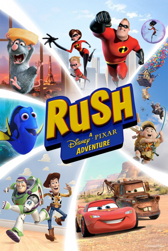 Capa do jogo RUSH: A Disney • PIXAR Adventure